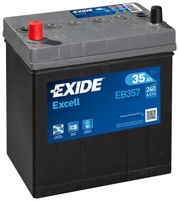 Autobatéria EXIDE Excell 35Ah, 12V, EB357 (EB357)